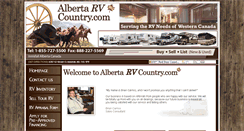 Desktop Screenshot of albertarvcountry.com